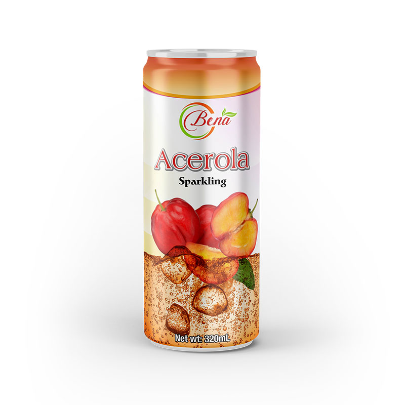 Soft drink sparkling acerola drink