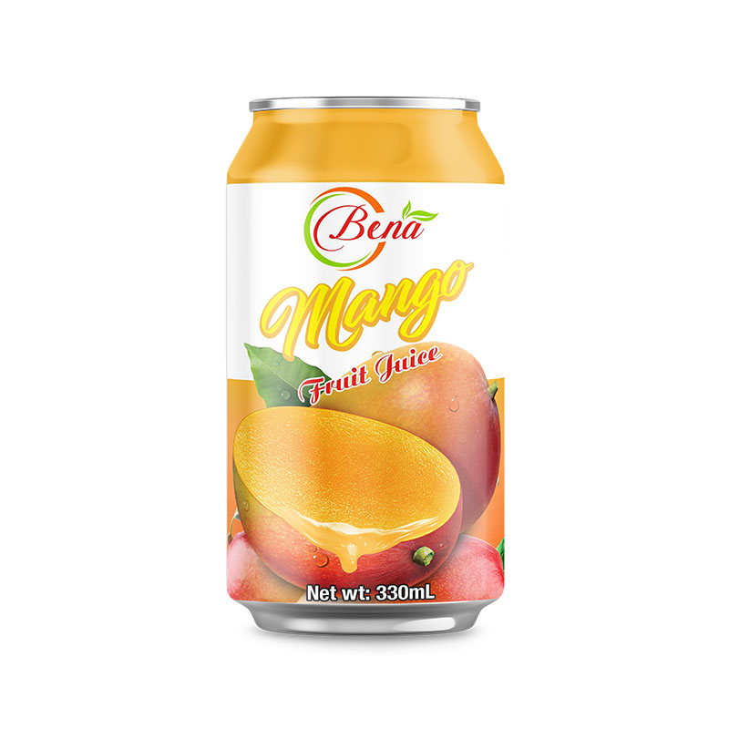 330 canned best natural mango juice drink