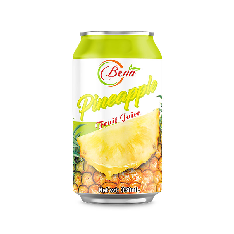 330ml canned pineapple juice drink